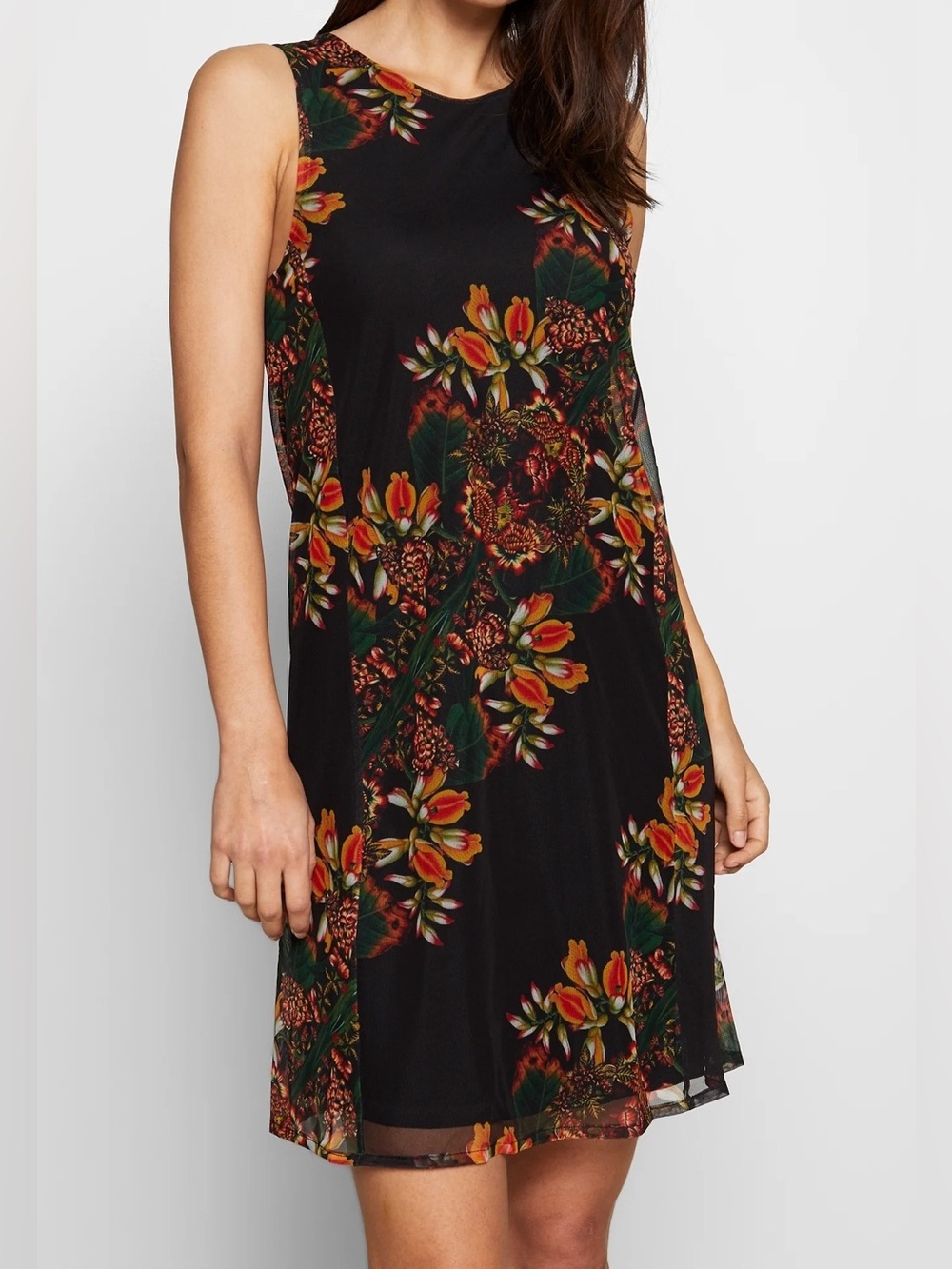 Desigual Floral Print Day Dress